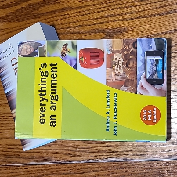 Everything's am Argument College Book - Picture 2 of 6